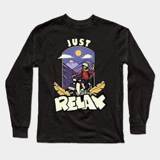 Vacation Relax Long Sleeve T-Shirt